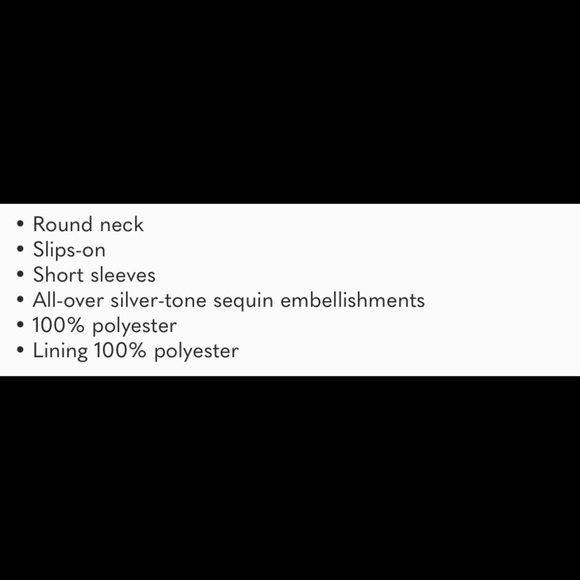 Vero Moda Sequined Dione SS Top - Picture 4 of 7